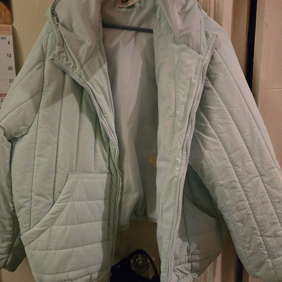 Brandnew Women's Light Blue Quilted Jacket - Picture 8 of 8